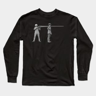 Dapper Men With Giant Gun - 1923 Long Sleeve T-Shirt